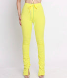 Stacked Pants Yellow